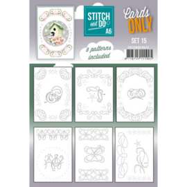 Stitch and Do - Cards Only - Set 15  COSTDOA610015