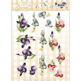 3D Knipvel - Precious Marieke - Early Spring - Early Irises CD11024