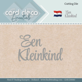 Card Deco Essentials - Dies - Een Kleinkind CDECD0060