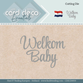 Card Deco Essentials - Dies - Welkom Baby CDECD0059