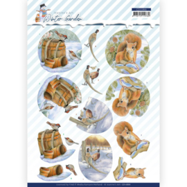 3D Cutting Sheet - Jeanine's Art - Winter Garden - Pheasant CD11866