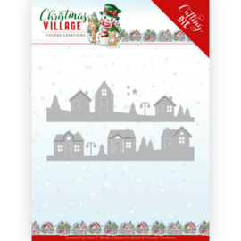 Dies - Yvonne Creations - Christmas Village - House Scene YCD10213