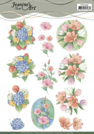 3D Cutting Sheet - Jeanine's Art - Tulips and more CD11439