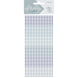 Card Deco Essentials - Adhesive Stones - Blue CDEAS005
