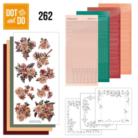 Dot And Do 262 - Amy Design - Pink Roses DODO262