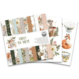 Piatek13 - Paper pad Forest tea party, 6x6‘‘ P13-FOR-09