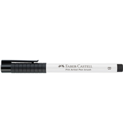 Faber Castell 167401 - Pitt Artist Pen B 101 wit