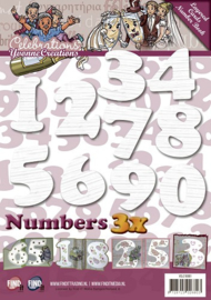 Layered Cards Number Book YCLC10001