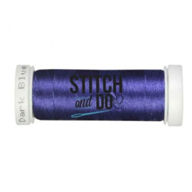 Stitch & Do 200 m - Linnen - Donker blauw SDCD30