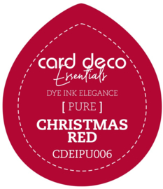 Card Deco Essentials Fade-Resistant Dye Ink Christmas Red CDEIPU006