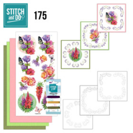 Stitch and Do 175 - Jeanine's art - Perfect Butterfly Flowers STDO175