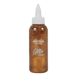 Card Deco Essentials - Glitter Glue - Copper CDEGG005