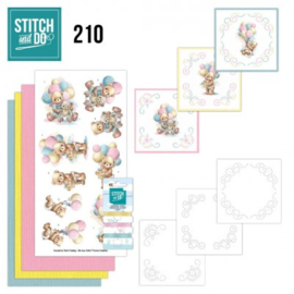 Stitch And Do 210 - Yvonne Creations - Baby Bear STDO210