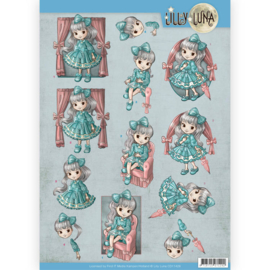 3D Knipvel - Lilly Luna - Mooie strikken  CD11428