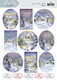 3D Cutting Sheets - Card Deco Essentials - Winter - Dutch cd11895