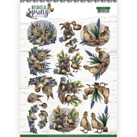 3D cutting sheet - Amy Design - Botanical Spring - Best Friends CD11472