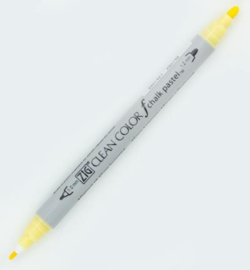 Zig Clean colors Chalk Pastel Yellow TSC-6500/050