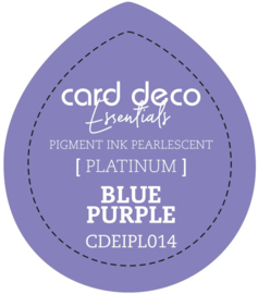 Card Deco Essentials Fast-Drying Pigment Ink Pearlescent Blue Purple CDEIPL014