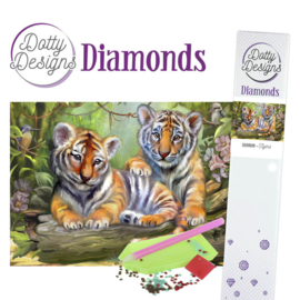 Dotty Designs Diamonds - Tigers  DDD1020