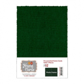 Frame Cards - A5 - Kerst groen FC-A5PF23