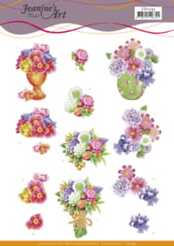 3D Cutting Sheet - Jeanine's Art - Spring Flowers CD11745