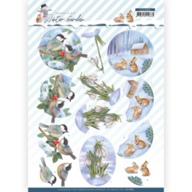 3D Cutting Sheet - Jeanine's Art - Winter Garden - Snow Drop CD11864