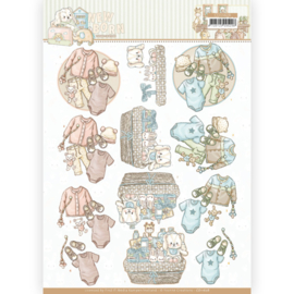 3D cutting sheet - Yvonne Creations - Newborn - Baby Clothes CD11628