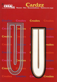 Crealies Cardzz letters letter U CLCZ421 max. 13 cm