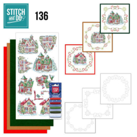 Stitch and Do 136 - Yvonne Creations - Villages STDO136