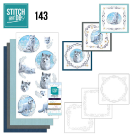 Stitch and Do 143 - Amy Design - Winter Foxes STDO143