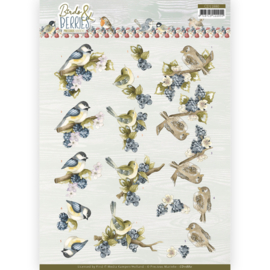 3D Cutting Sheet - Precious Marieke - Birds and Berries - Blackberries CD11880