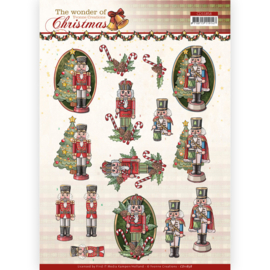 3D Cutting Sheet - Yvonne Creations - The Wonder of Christmas - Wonderful Nutcrackers CD11858 - HJ21101
