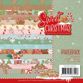 Paperpack - Yvonne Creations - Sweet Christmas YCPP10026