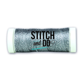 Stitch and Do Sparkles Embroidery Thread - Steel SDCDS19