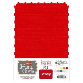 Frame Cards - Lovely - A5 - Rood FCA51000413