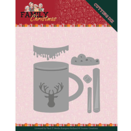 Dies - Yvonne Creations - Family Christmas - Hot Drink YCD10186