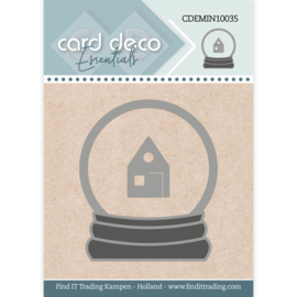 Card Deco Essentials - Mini Dies - Snowglobe CDEMIN10035