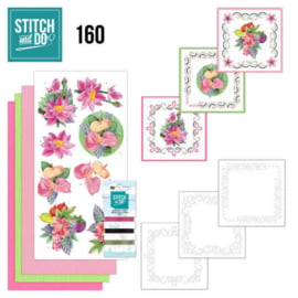Stitch and Do 160 - Jeanine's Art - Exotic Flowers STDO160