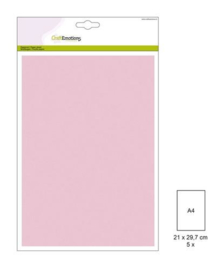 1 PK (1 PK) Papiervel-CV roze 5 ST A4 90GR 001345/0027