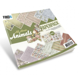 Paperpack - Precious Marieke - All About Animals - Design PMPP10042