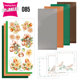 Sparkles Set 85 - Jeanine's Art - Salmon Christmas Baubles SPDO085