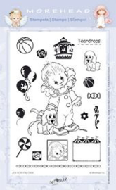 Stempel Morehead joy for you 0404 teardrops