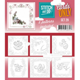 Stitch & Do - Cards only - 4k - Set 29 COSTDO10029