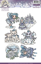 Clearstamp - Yvonne Creations - Magical winter - YCCS10006