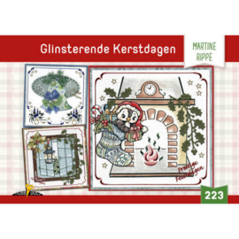 Hobbydols 223 Glinsterende Kerstdagen - Martine Rippe HD223