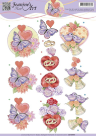 Jeanine's Art - Love and Wedding CD10990