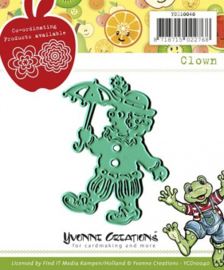 Die - Yvonne Creations - Clown YCD10040