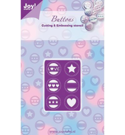 Joy crafts snij- en embossing love - 6002/0265