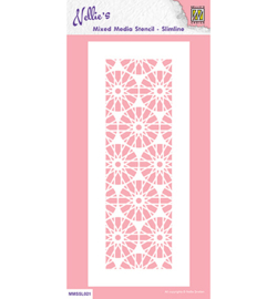 Nellie mask MMSSL021 - Slim line stencils, Crystal