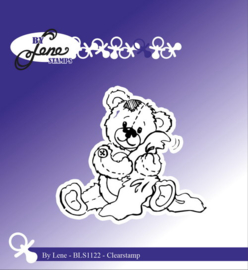 By Lene Clear Stamp teddy bear BLS1122